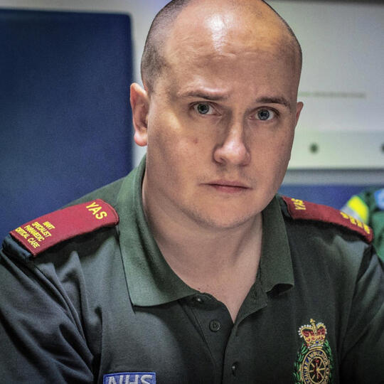 Photo of Jonny Bush, Advanced Paramedic in Critical Care